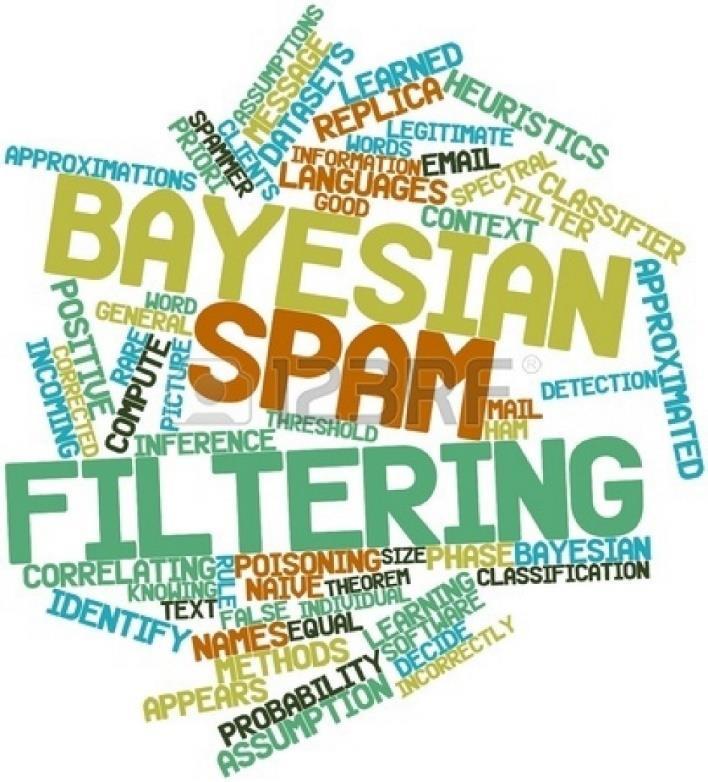 CONTROLE DE FILTRO BAYESIANO Com amostragem mínima de 200 spams e 200 emails válidos o filtro de autoaprendizagem inicia o seu processo.
