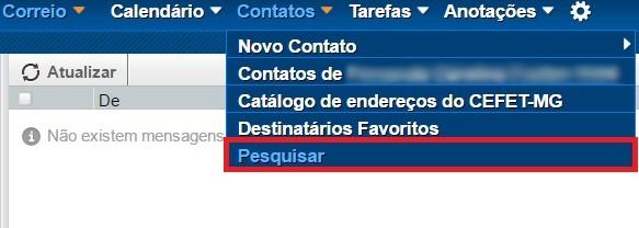 17/25 Infraestrutura de Clique aqui para copiar o contato para um catálogo diferente (selecione primeiro o contato e o catálogo de destino). Selecione o catálogo de destino para copiar.