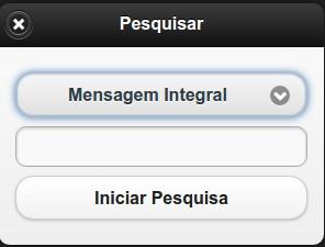 23/25 Infraestrutura de Caso seja necessário enviar um anexo ou gravar um rascunho para posterior envio, basta apertar o botao de Mais e a na tela seguinte irá aparecer: Pesquisar Ao clicar em em