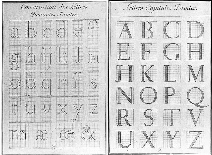 Estilos tipográficos - neoclássico / transicional (1700-1800*) material
