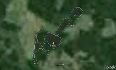 21B (Bloco G -3) Localizada no município de Conceição da Barra/ES, com uma área total de fragmento nativo de 286,77 hectares, conforme marcação na Figura 18.
