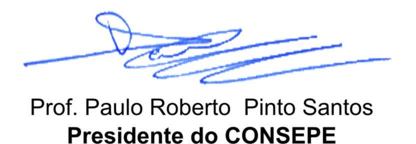 Estadual do Sudoeste da Bahia UESB, considerando a aprovação ad referendum da Câmara de Graduação, no dia 29 de outubro de 2013, conforme autos do Processo de Nº 698816, RESOLVE