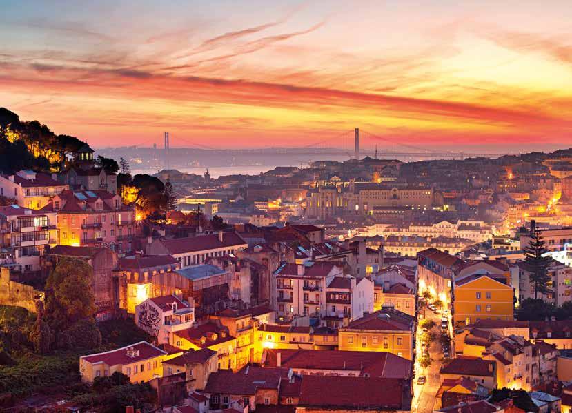 Abra a varanda e deixe entrar o resplandecente sol de Lisboa.