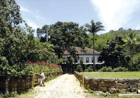 situação e ambiência Ao chegarmos na área onde estão locadas as