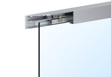 E/756 Sistemas de correr em alumínio Para portas de vidro / Sliding doors systems in aluminium for glass doors/ Sistemas para correderas en aluminio para puertas de cristal.