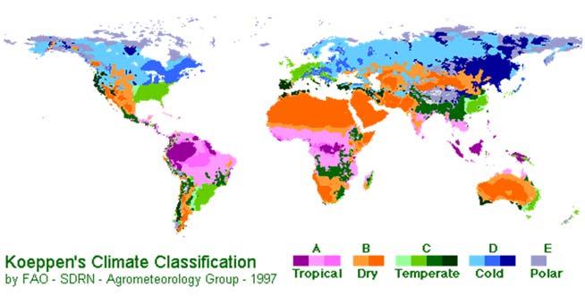 Macroescala: fenômenos na escala geográfica ou regional, que caracteriza o