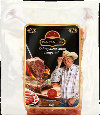 Peças +/- 1 kg Sobrepaleta Carne suína temperada sem