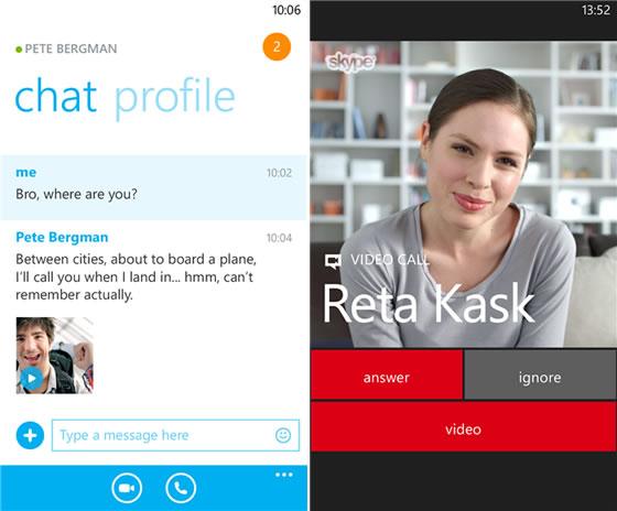 3 - Skype Converse pelo chat, faça vídeo-conferências para qualquer lado do mundo... à borla Tendo em conta que a Microsoft pagou 8.