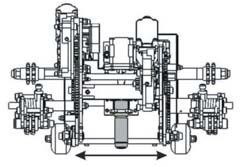 Antes motor de passe (segunda versão do manipulador) e atualmente, motor de corrente contínua, Fig.