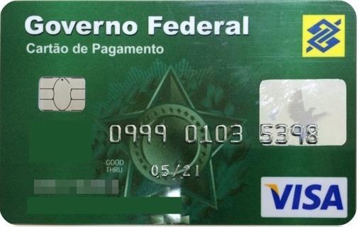 CPGF CARTÃO DE