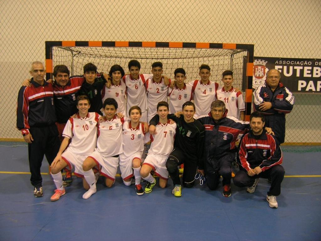 FUTSAL SELEÇÃO DISTRITAL SUB-17 Torneio Interassociações Futsal Masculino (10 Associações Zona Sul) Castelo Branco 18 a 20 de dezembro de 2015 Nº.