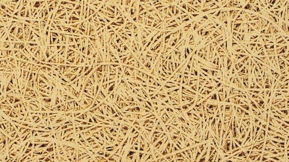 HERADESIGN superfine Painel de lã de madeira de reflorestamento aglomerada por magnesita (fibras com 1mm de largura) As fibras da madeira conferem aos painéis uma linda estética natural Recomendado