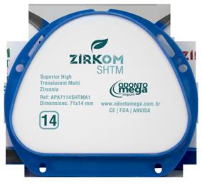 com Y-TZP, ZirkOM é a solução ideal para as
