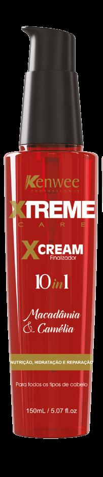 Dez benefícios que seu cabelo precisa. X- Cream - 10 em 1 150ml O X-Cream Finalizador 10x1 da linha Xtreme Care possui dez benefícios para deixar os cabelos mais bonitos e bem cuidados.