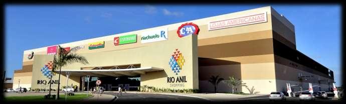Expansão do Rio Anil Em abril de 2012 comunicamos a aquisição de 50,0% do Shopping Rio Anil, em São Luís, Maranhão, no qual assumimos a sua comercialização e administração compartilhada.