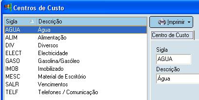 Ao escolher esta opção permite-lhe rapidamente identificar os documentos, filtrando a lista.