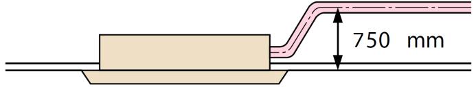 Corpo principal ultrafino. O chassi de construção compacta de apenas 300 mm possibilita uma instalação com espaço reduzido.