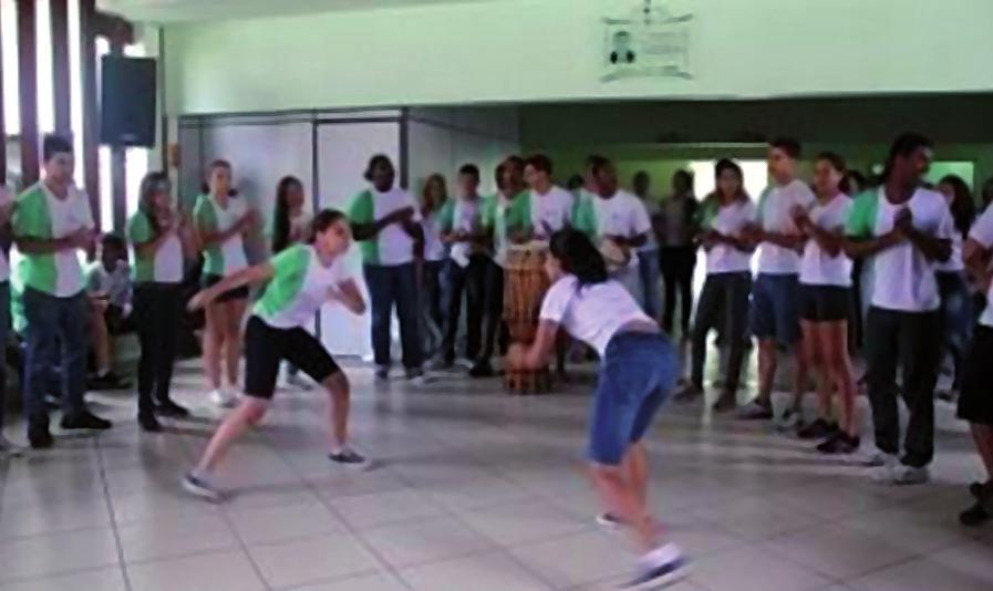 Cultura 42 Ellen Abreu Fonte Boa, Cidllan Silveira Gomes Faial, Sthefann Guimarães Baldow esporte, em que o capoeirista é