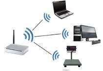 Opções de comunicação sem fio de médio alcance Wi-Fi Com uma rede Wi-Fi, o computador, o smartphone ou telefone celular do usuário possui um adapatador sem fio que traduz os dados em um sinal de