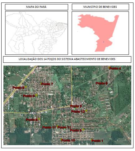 Segundo o Sistema de Informação da Atenção Básica (SIAB) 85,7% da população residente no município de Benevides utiliza água proveniente do abastecimento público, o mesmo possui manancial de captação