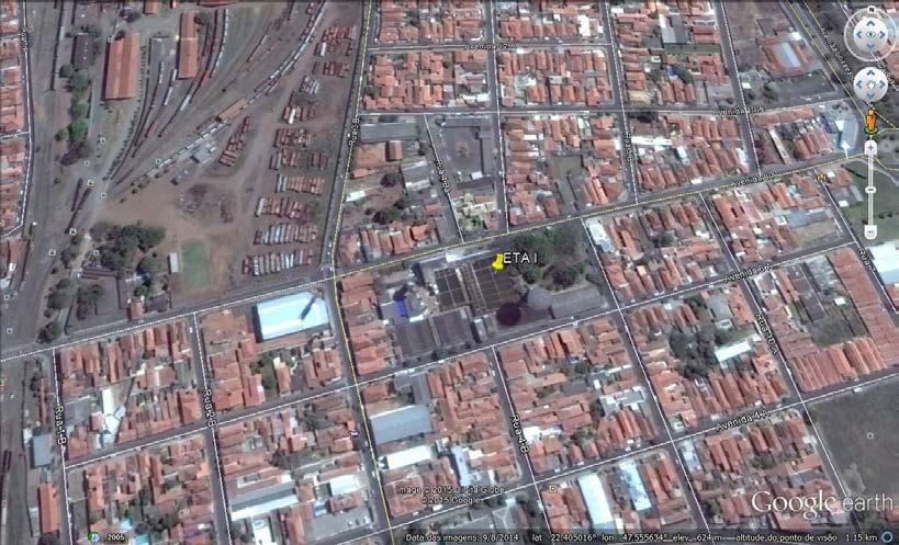 3.1.2 Estação de Tratamento de Água ETA I 11 Figura 03- Imagem de satélite da Estação de Tratamento de Água ETA I Agência Reguladora dos Serviços de Saneamento das