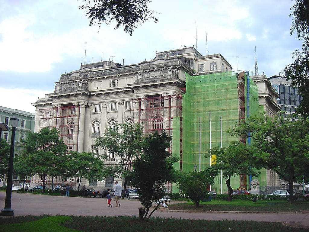 Edifício da Secretaria de Estado da Segurança Pública Teve sua obra iniciada em fins da década de 1920, na administração do Presidente Antônio Carlos.