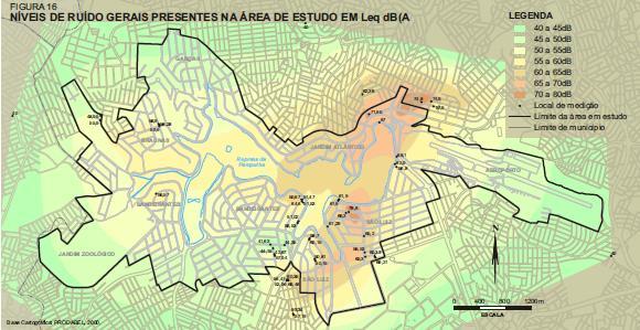POLUIÇÃO SONORA Fonte: PBH, 2009.