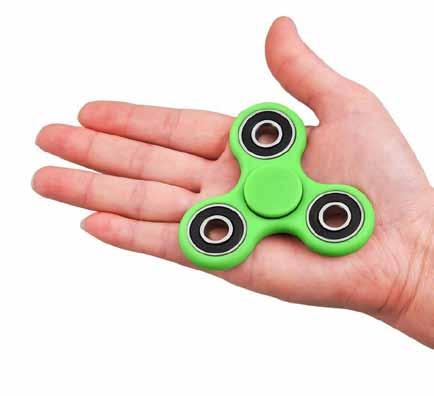 Hand Spinner Solid Color 6 Assort. 288 6 9 X 9 X 1 cm A loucura dos Spinners!