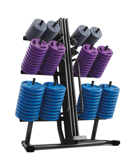 : 118cm - 28Kg RACK KIT PUMP (20 jogos) Armazena anilhas,