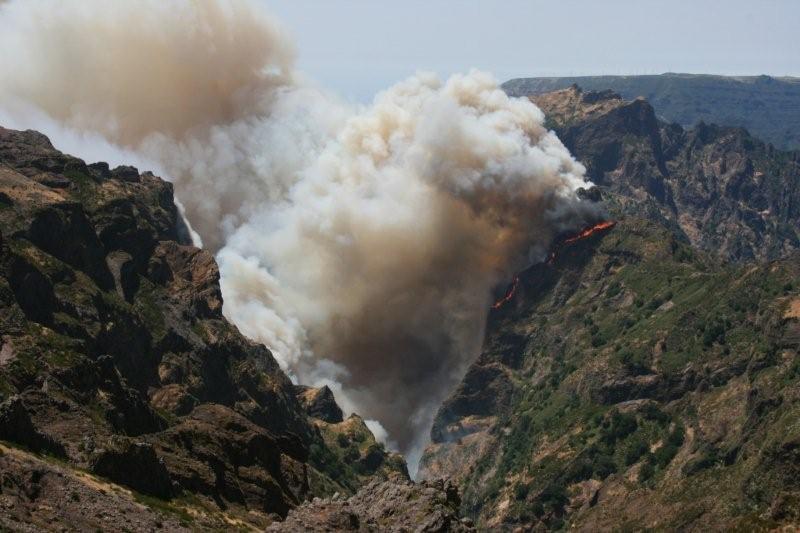 florestal que ocorreu entre 12 e 15