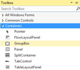GroupBox Utilizando o GroupBox, podemos agrupar diversos componentes diferentes sob um único título. O formulário do nosso projeto, por exemplo, ficaria da seguinte forma: 9.