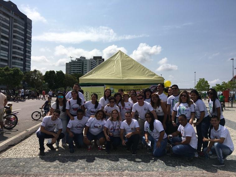 Projeto: Conscientização a Automedicação Colaboradores envolvidos 5 Alunos envolvidos 50 O curso de Farmácia realizou no Complexo Ponta