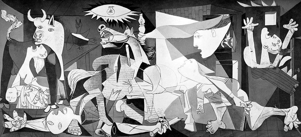 La Guernica, quadro de Pablo Picasso de 1937.