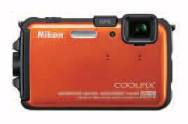 choque quando cai de alturas até 1,5 m e para suportar temperaturas até -10 C, a COOLPIX AW100 é a elegante câmara compacta concebida para o acompanhar à
