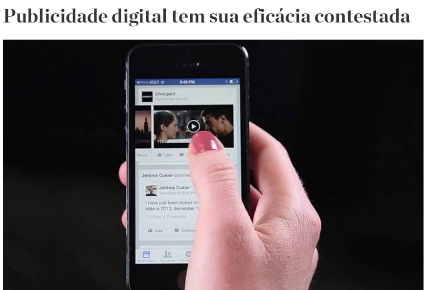 Revelações de que o Facebook superestimou em até 80% o tempo médio que as pessoas