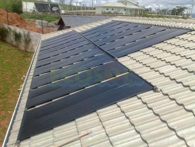 Coletores Solares Interligação de Coletores Para satisfazer a demanda de energia, ou seja para