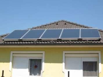 Coletores Solares Para coletores solares planos há duas