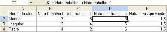 Fórmulas VI Rótulos Podem ser usados quando as células têm rótulos de