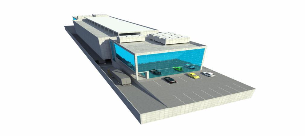 000,00 Infra predial: R$ 120.000.000,00 Centro Tecnológico Data Center Centro tecnológico construído