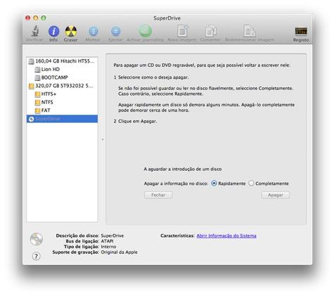 Este método permite fazer uma clean install do Mountain Lion. Para mais informações, veja o final do post.