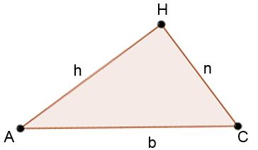 O triângulo ABC será identificado como triângulo III.