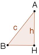 m n Sabendo que em qualquer triângulo retângulo ao traçar a altura relativa a hipotenusa obtém-se dois