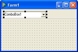 Figura 11: Adição de um painel superior. O próximo passo é adicionar um ComboBox para a seleção de porta serial.