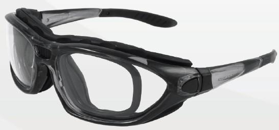 T 17060 Fumê Fumê Claro B Óculos de segurança, armação em material termoplástico transparente com design moderno aliando