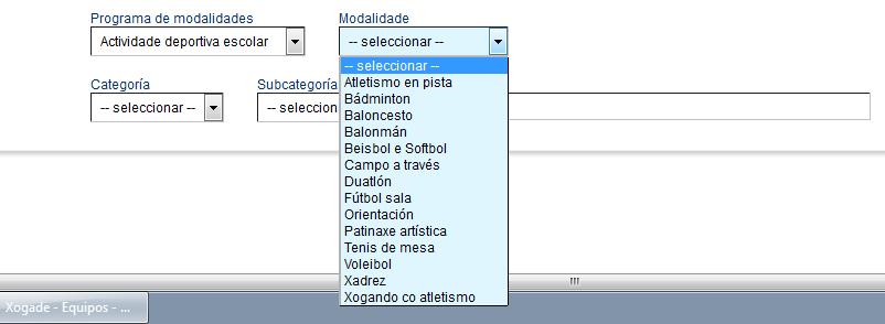 Duatlón Fútbol sala Natación Orientación Patinaxe Artística Tenis de mesa Voleibol Xadrez Xogando co atletismo NORMATIVA XERAL PROGRAMA XOGADE 2016-17 4.