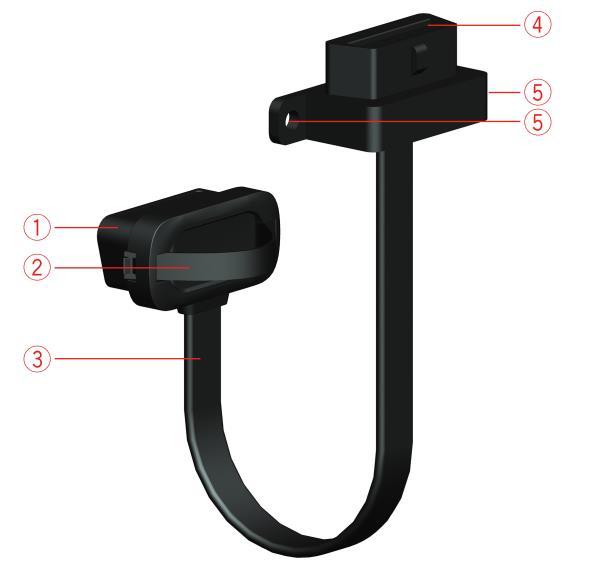 Instalar o OBD-II extension cable Introdução Este documento explica como instalar o OBD-II extension cable para colocar o seu equipamento TomTom LINK 1xx/2xx num local distante do conetor OBD-II do