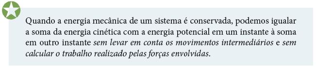 8-2 Conservação da Energia Mecânica Esta é a lei de conservação da energia mecânica: Eq.