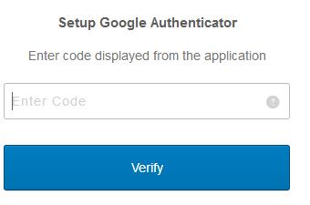 9 B 5 Após escanear o código de barras, digite o código gerado pelo aplicativo do Google Authenticator.