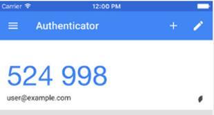 A seguinte tela mostrará que a configuração do aplicativo Google Authenticator estará completada.