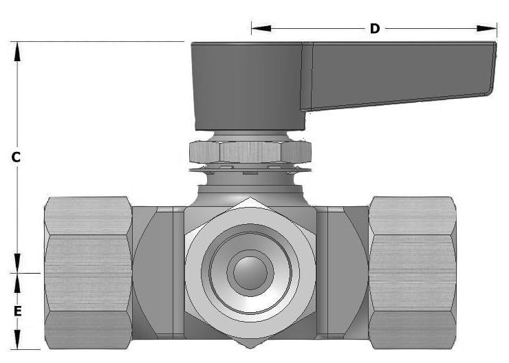 Modelo 343 - Pressão máx. de trabalho: 1.